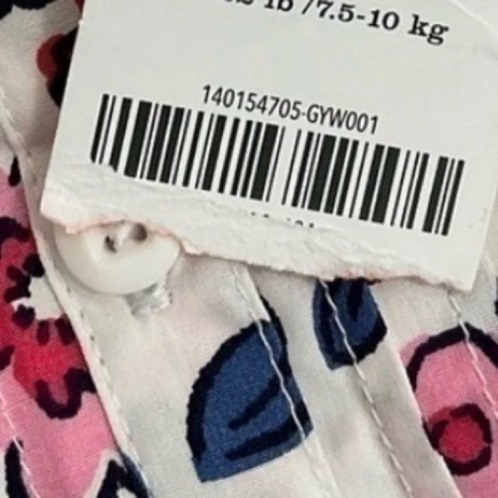 Gymboree floral button down top infant girls 6-12 months shirt NWT